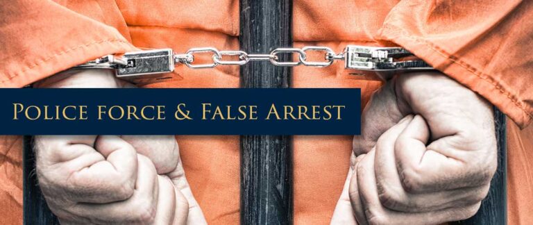 Police Excessive Force and False Arrest Image
