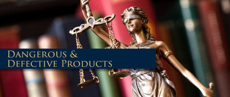 Dangerous and Defective Products Image