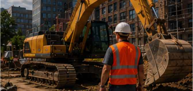 Construction equipment accident in Brooklyn