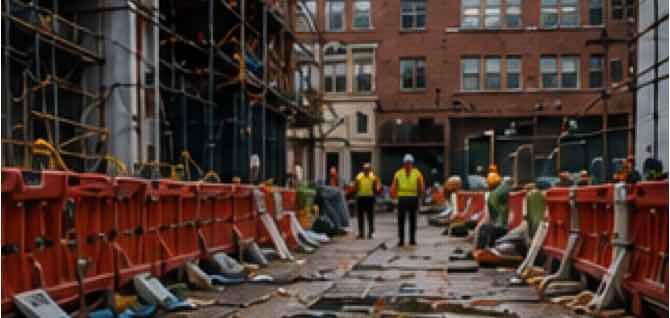 Unsafe Brooklyn construction site conditions