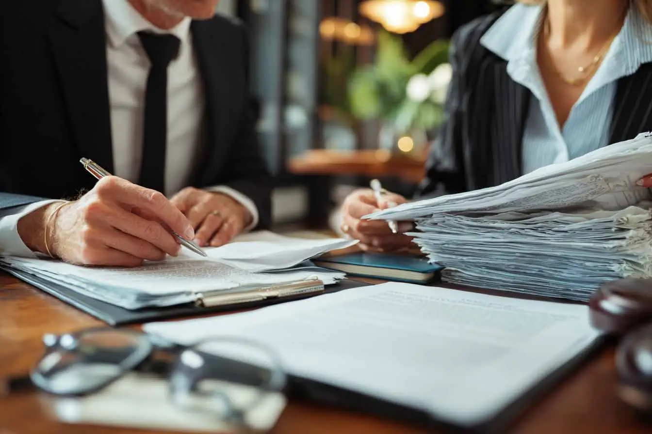 Brooklyn construction injury lawyer reviewing damages and compensation