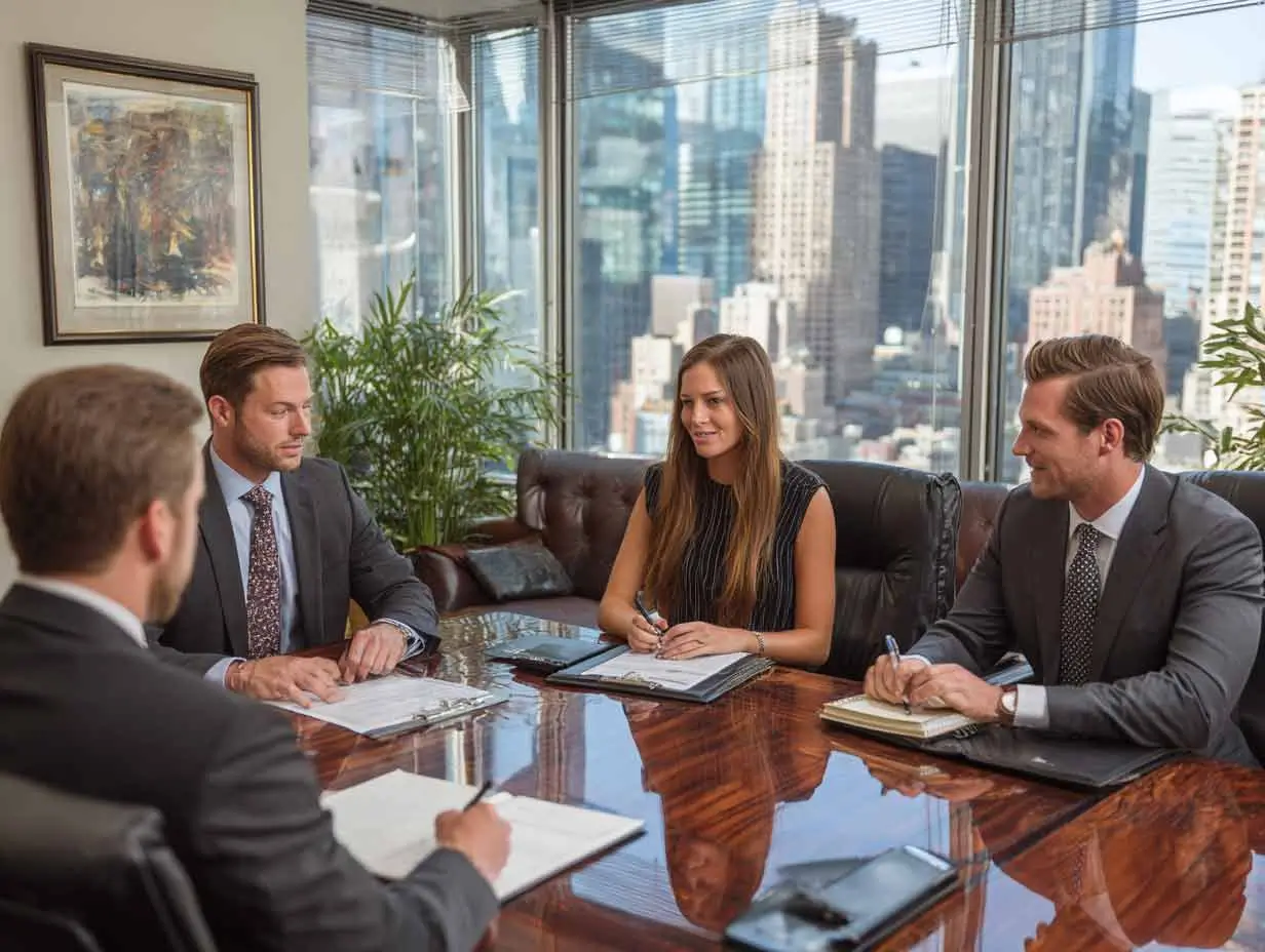 New York loss of sepulcher attorney meeting with a grieving family